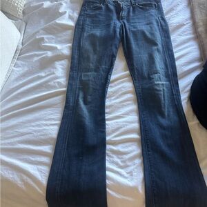 Citizens Of Humanity Dark Blue Flare Jeans